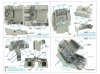 Quinta Studio QD35099 AH-64E 3D-Printed & coloured Interior on decal paper (Takom) 1/35